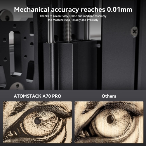 Laserplotter - graveermachine Atomstack A70 MAX Pro 850x800mm 70W | NL-distributie